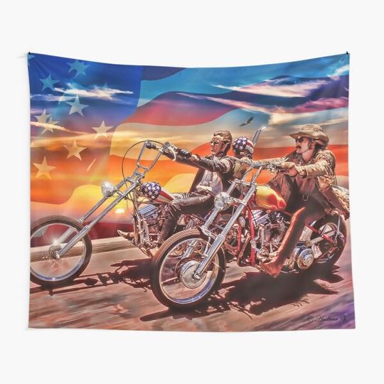 Discover Easy Rider Tapestry
