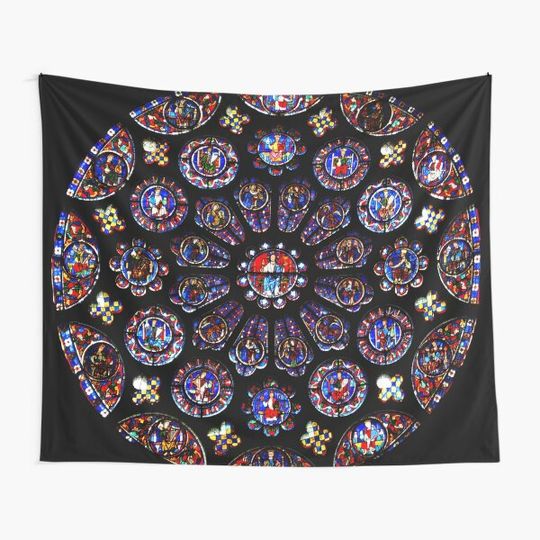 Discover Rose Windows of the Chartres Cathedral Tapestry