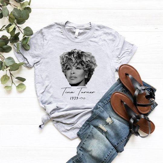 Discover Tina Turner Memorial T-Shirt - R.I.P. 1939-2023