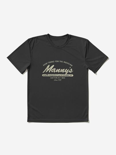 Discover Manny's Music 1935 logo vintage | Active T-Shirt