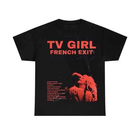 Discover Limited Tv Girl Unisex Premium T-shirt - French Exit Album Poster Merch