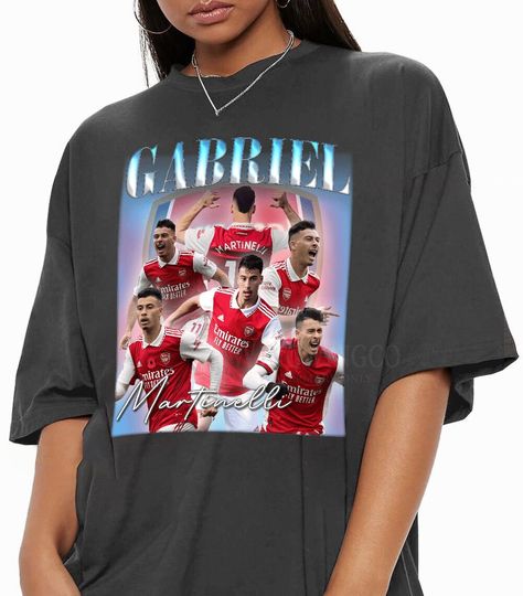 Discover Gabriel Martinelli Vintage Bootleg Tee, Gabriel Martinelli Vintage Graphic Shirt