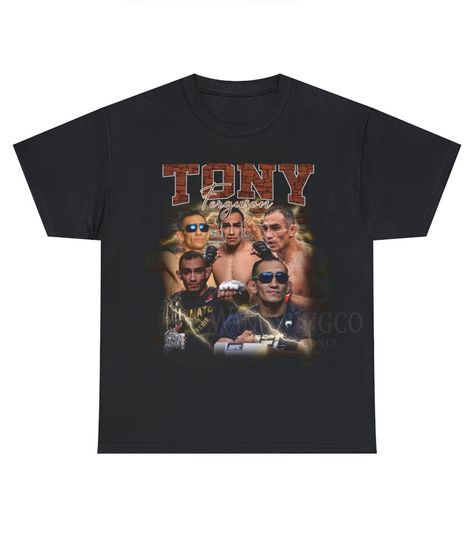 Discover Tony Ferguson Vintage Bootleg Tee, Tony Ferguson Vintage Graphic Shirt