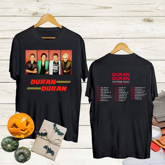 Discover Duran Duran Band Future Past Tour T-Shirt