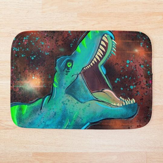 Discover Jurassic Bath Mat