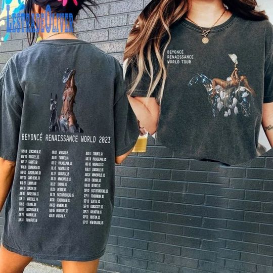Discover Beyonce Merch T-Shirt/BY 2023 Shirt BY Renaissance World Tour Merch