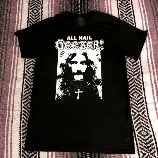 Discover Vintage Geezer Butler Shirt, Geezer Butler Heavy Metal Shirt