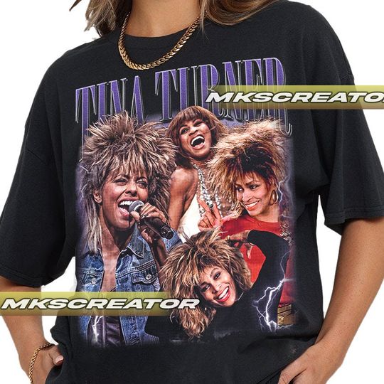 Discover Limited Tina Turner Vintage T-Shirt, Gift for Woman and Man Unisex T-Shirt