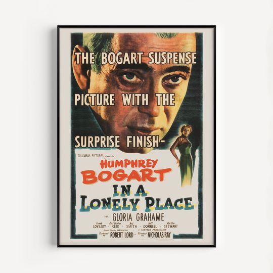 Discover CLASSIC MOVIE POSTER - In a Lonely Place Movie Poster