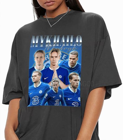 Discover Mykhaylo Mudryk Vintage Bootleg Tee, Mykhaylo Mudryk Vintage Graphic Shirt