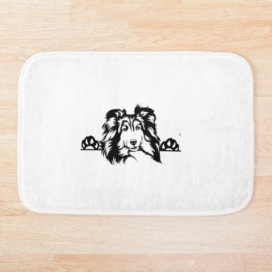 Discover Shetland Sheepdog Gift Bath Mat Collection