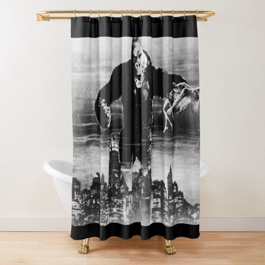 Discover The original 1933 King Kong . Shower Curtain
