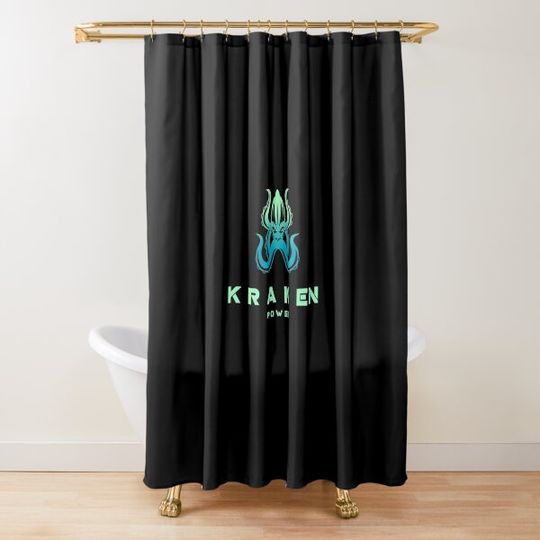Discover The Kraken Shower Curtain