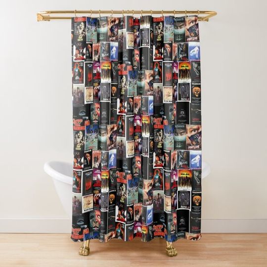 Discover horror movie posters Shower Curtain