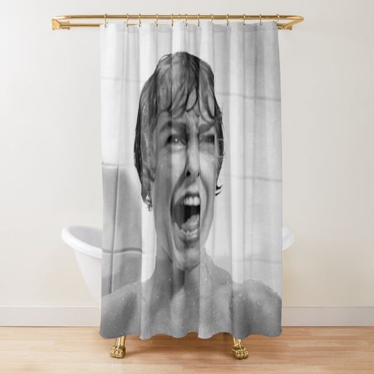 Discover Shower Horror Shower Curtain