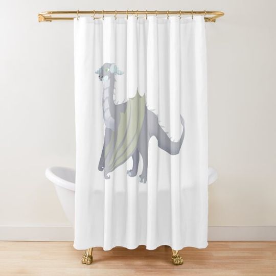 Discover Slate Shower Curtain