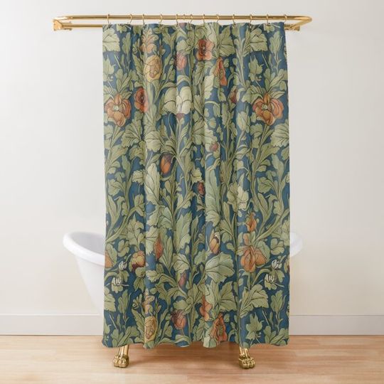 Discover William Morris Art Shower Curtain
