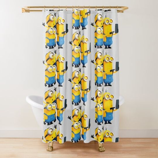 Discover Minion Shower Curtain