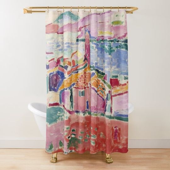 Discover View of Collioure Matisse Shower Curtain