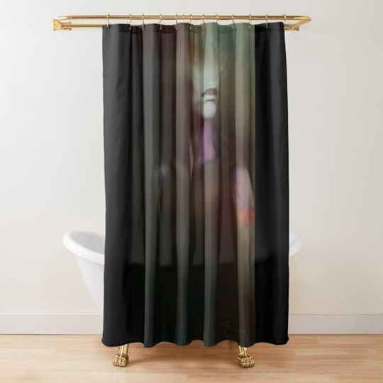 Discover "Fog" Shower Curtain