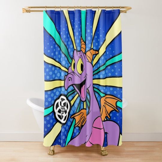 Discover Pop! Figment Shower Curtain