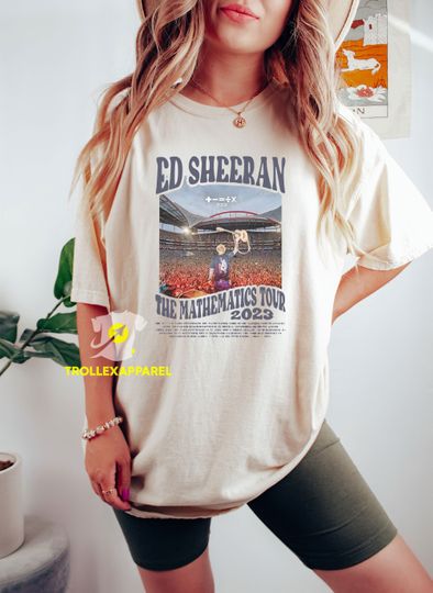Discover Vintage Ed Shee Shirt, Ed Shee 2023 World Tour, Tour 2023 Shirt