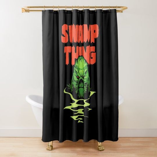 Discover Swamp Thing Shower Curtain