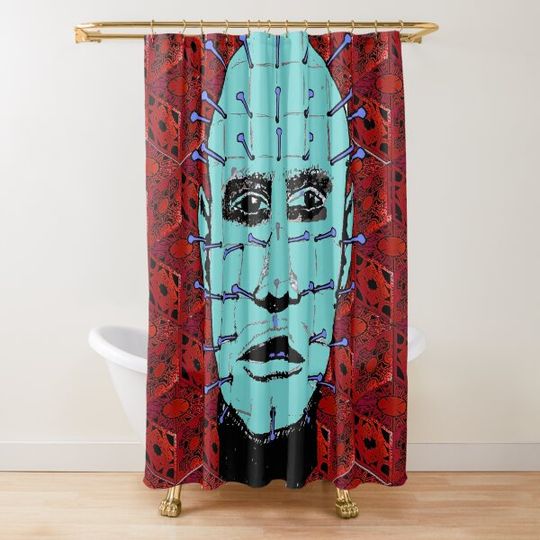 Discover Pinhead and The Lament Configuration Shower Curtain