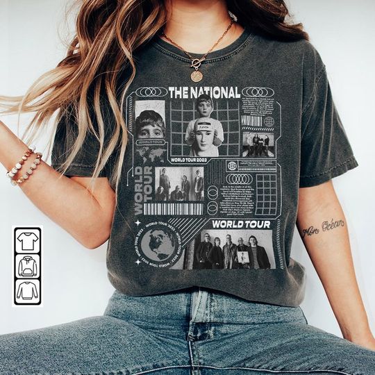 Discover The National Music Shirt, World Tour 2023 Shirt, The National Concert Shirt