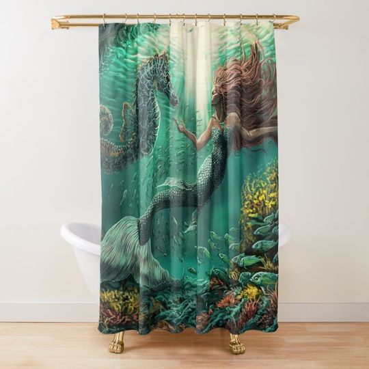 Discover Star of the Sea - Mermaid Shower Curtain