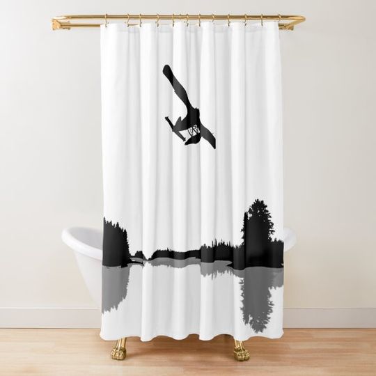 Discover deHavilland DHC-2 Beaver float plane Shower Curtain