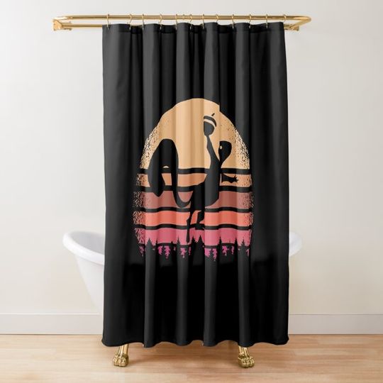 Discover Flying Squirrel Shower Curtain