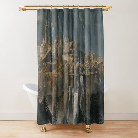 Discover Rivendell Shower Curtain