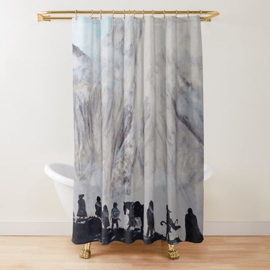 Discover The Fellowship Shower Curtain