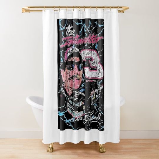 Discover DALE EARNHARDT SHIRT # 3 Vintage Bootleg Style Premium Shower Curtain