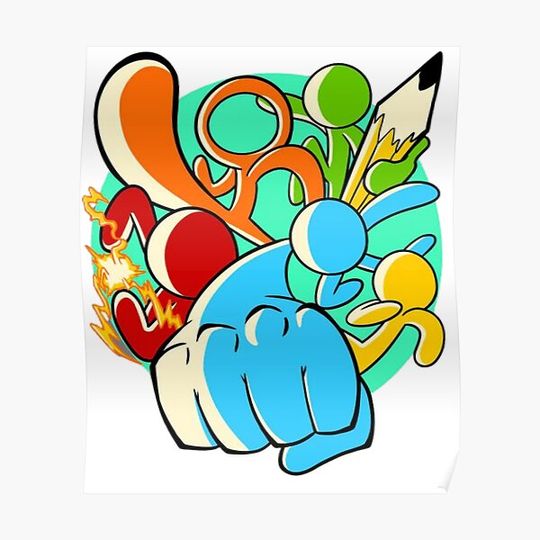 Discover alan becker Premium Matte Vertical Poster