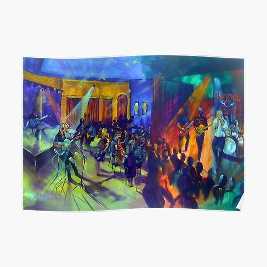 Discover Sydney Blues and Roots Festival 2015 Premium Matte Vertical Poster