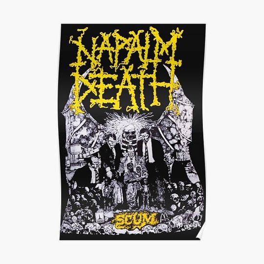 Discover napalm death Premium Matte Vertical Poster