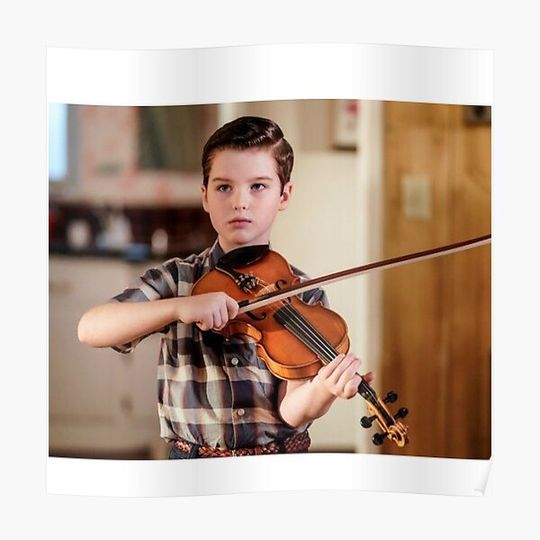Discover Young Sheldon Premium Matte Vertical Poster