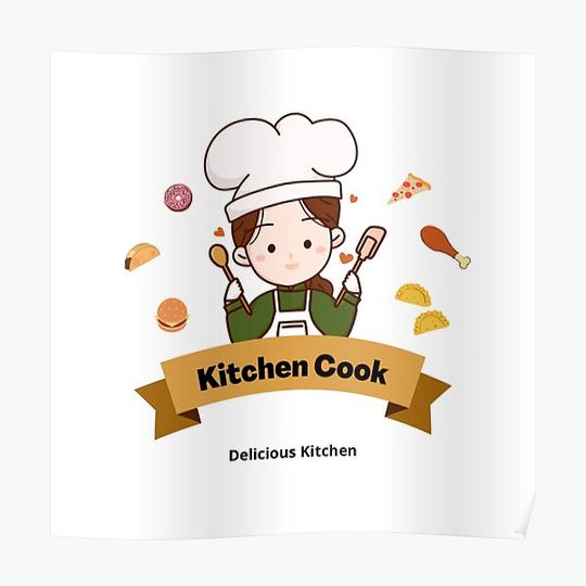 Discover Kitchen Cook Premium Matte Vertical Poster