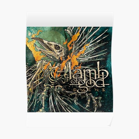 Discover lamb omens tour 2022 masjuly Poster Premium Matte Vertical Poster