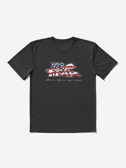 Discover NO FEAR WITH USA FLAG  | Active T-Shirt