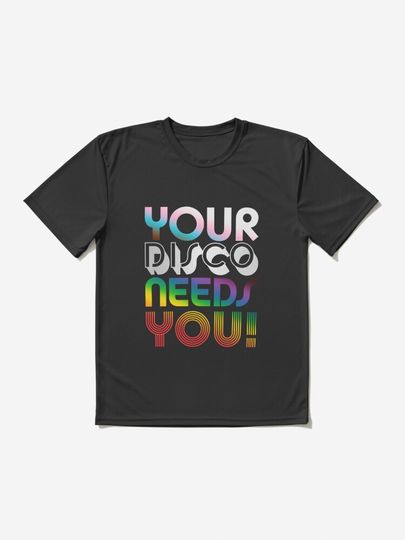 Discover Your Disco Needs You - Kylie Minogue - Light Years - Progress Pride Colours LGBTQIA+ | Active T-Shirt