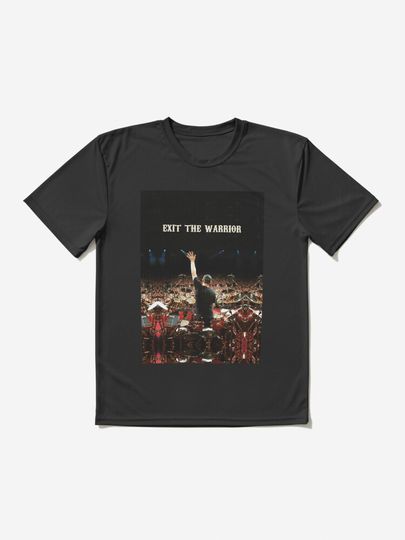 Discover Exit The Warrior Neil Peart Legendary Rush Band Drummer For Fan Art Canvas | Active T-Shirt