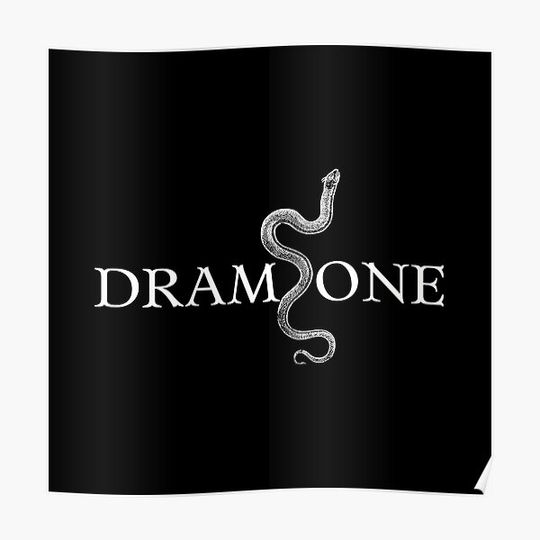 Discover Dramione Fandom Fanfiction Snake Serpent Minimalist Print Premium Matte Vertical Poster