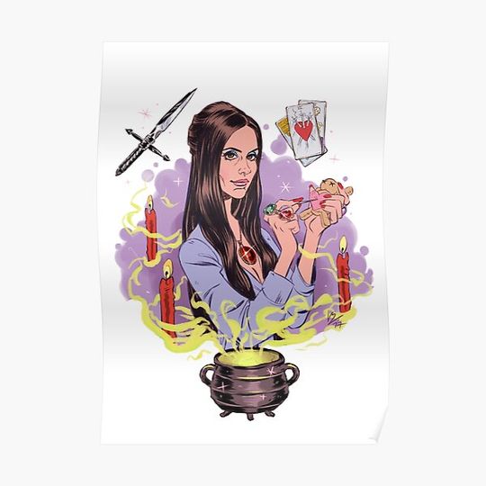 Discover The Love Witch Premium Matte Vertical Poster