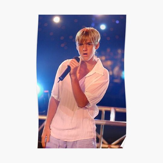 Discover aaron carter Premium Matte Vertical Poster