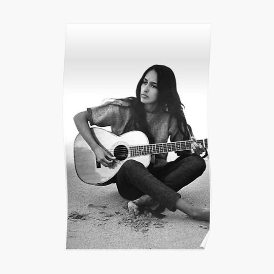Discover Joan Baez - Poster Premium Matte Vertical Poster