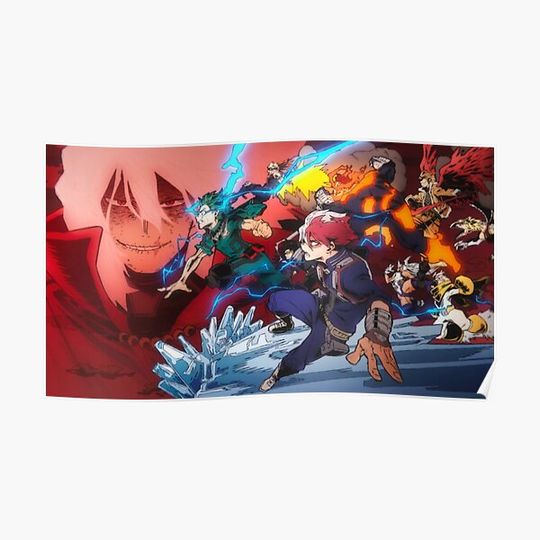 Discover MHA season 6 Premium Matte Vertical Poster