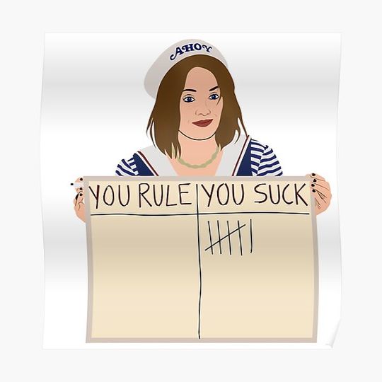 Discover Robin -  Maya Hawke - You Suck Premium Matte Vertical Poster